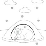 Best Hibernating Animal Coloring Pages Little Sprout Art