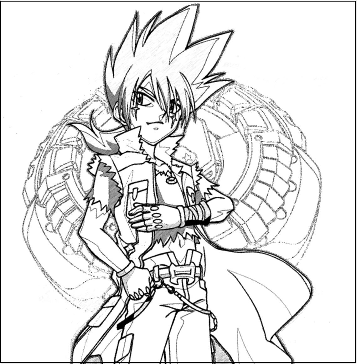 Beyblade Coloring Page To Download Beyblade Coloring Pages