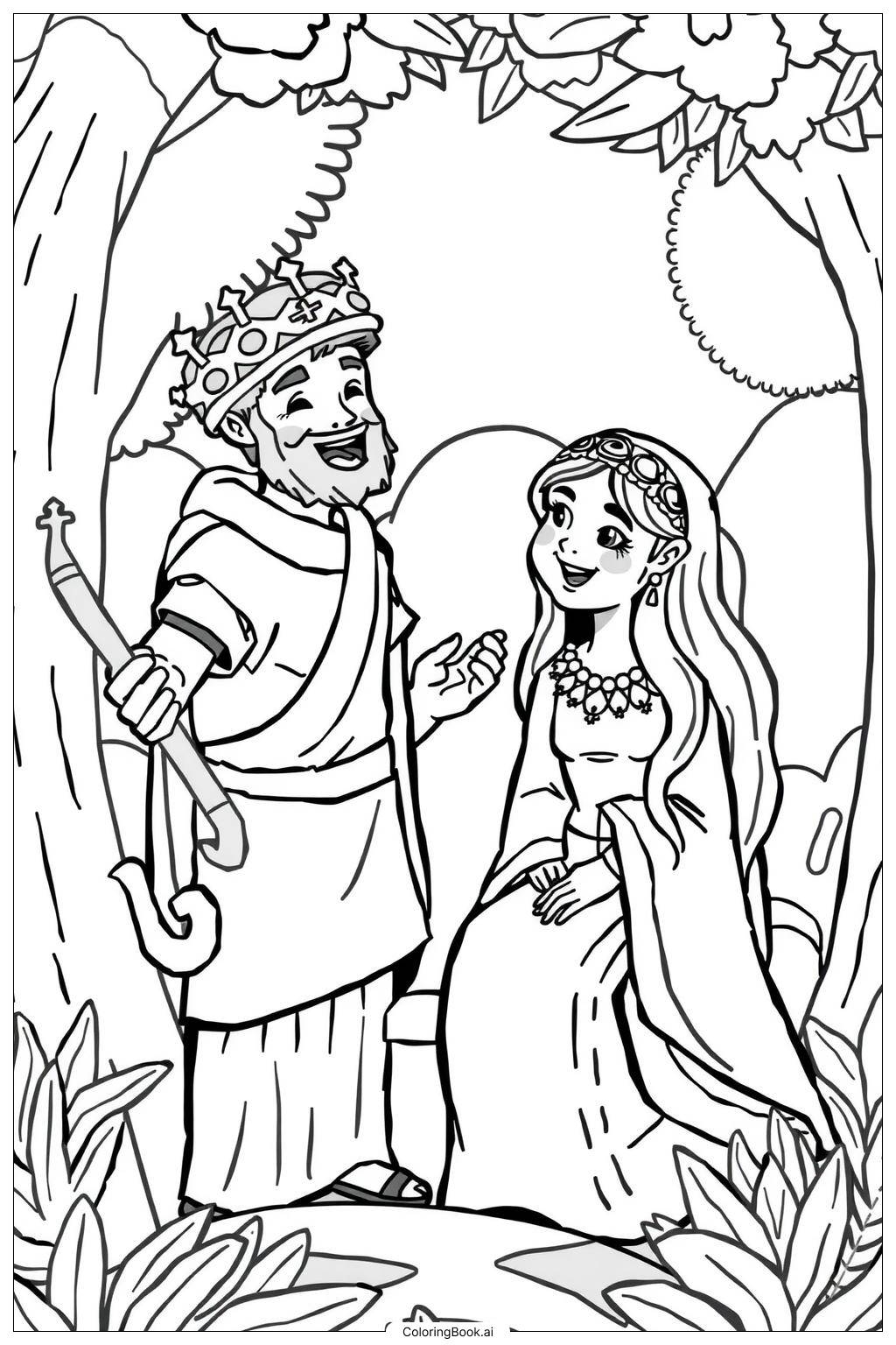 coloring pages bible characters