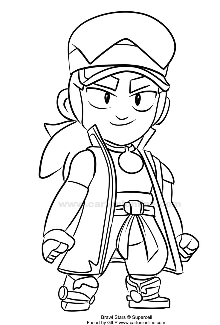 Brawl Stars Coloring Page