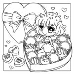 Chibis Free Chibi Coloring Pages YamPuff s Stuff