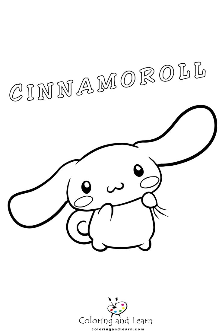 Cinnamoroll Coloring Pages Coloringandlearn