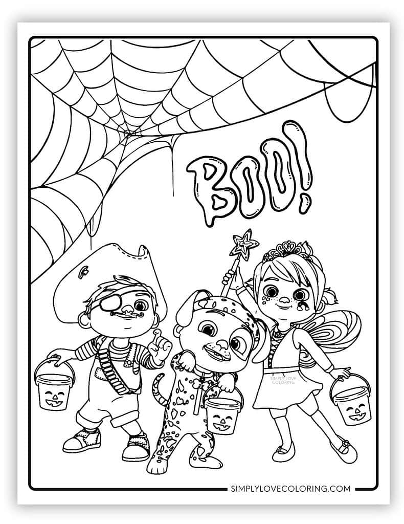 Cocomelon Coloring Pages Free PDF Printables Simply Love Coloring