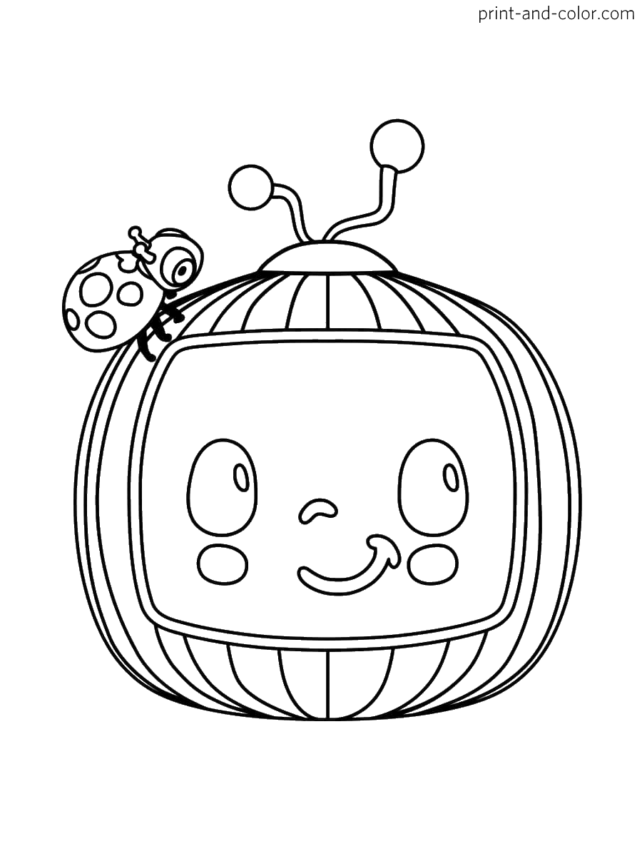Cocomelon Coloring Pages Print And Color