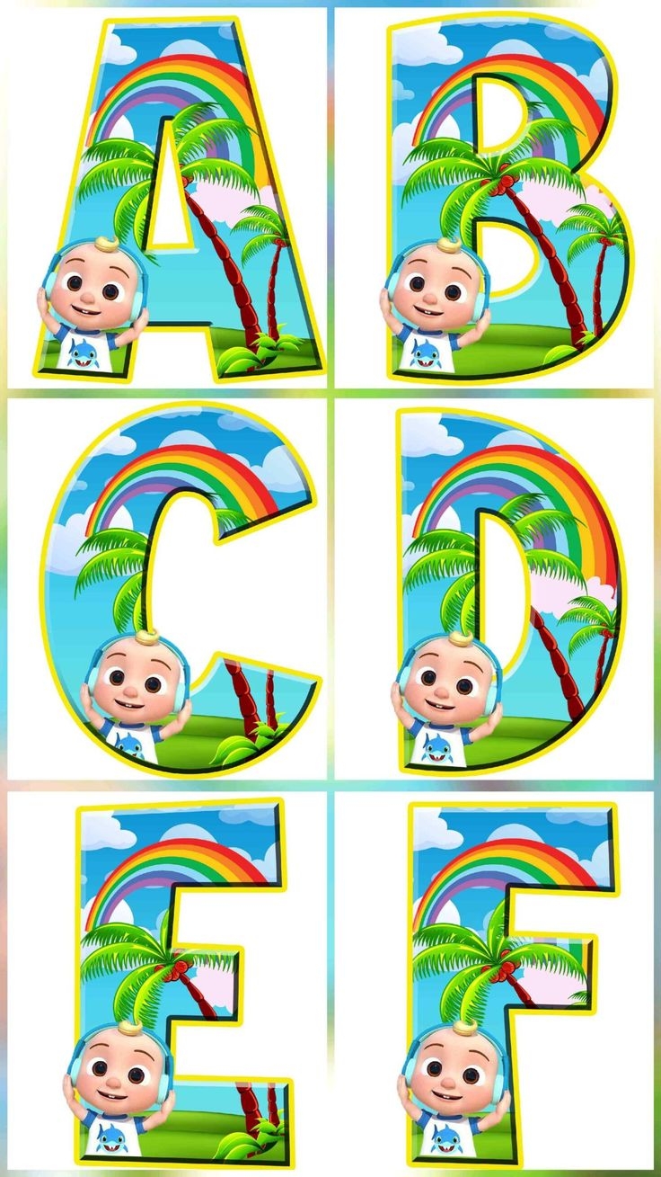 Cocomelon Printable Free Download Letters And Numbers