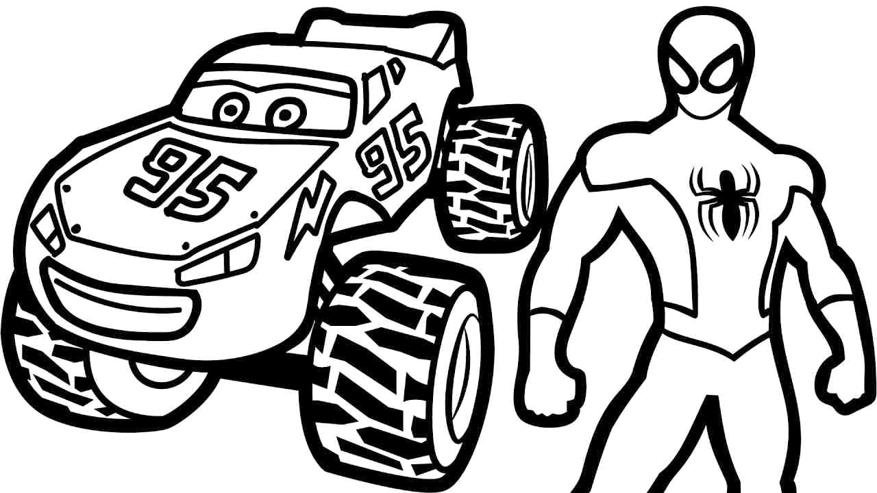 cars characters coloring pages