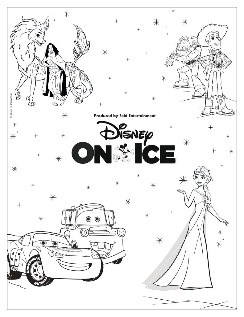 COLORING PAGES Fun The Official Site Of Disney On Ice