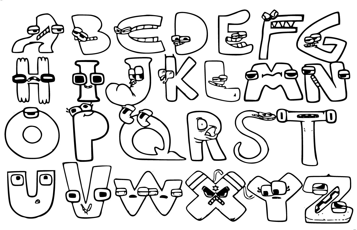 Coloring Pages GBcoloring Alphabet Lore Coloring Pages Mastodon cloud