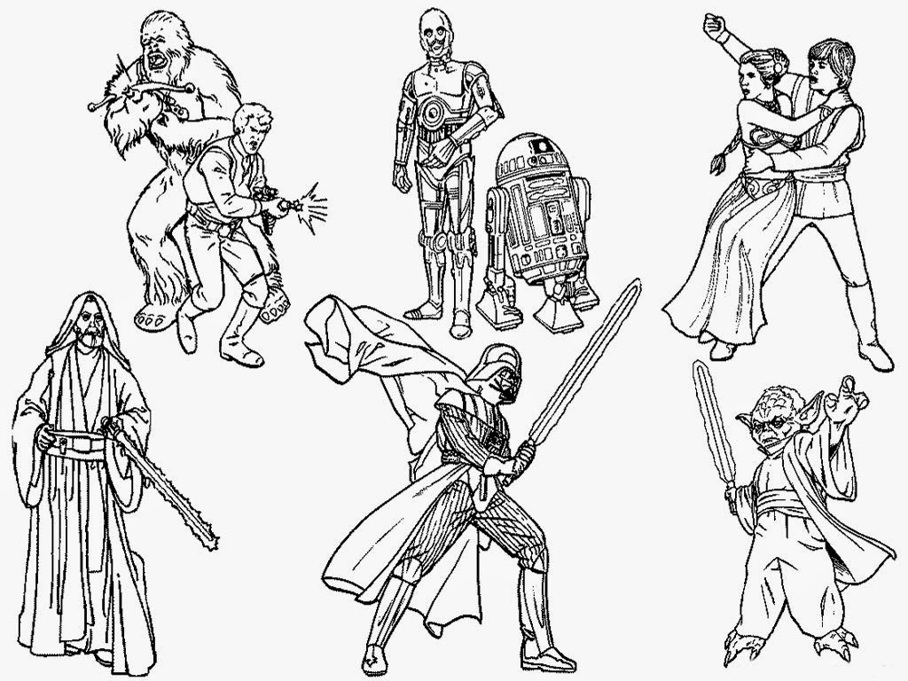 Coloring Pages Star Wars Free Printable Coloring Pages
