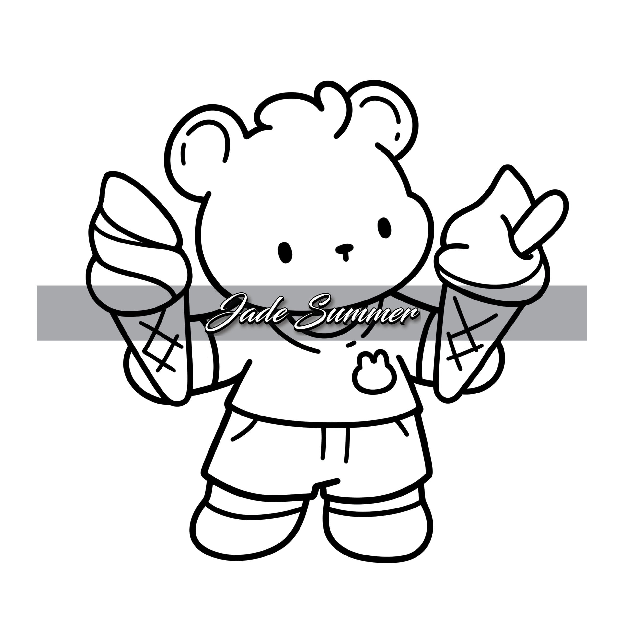 Cozy Animals Coloring Book Jade Summer