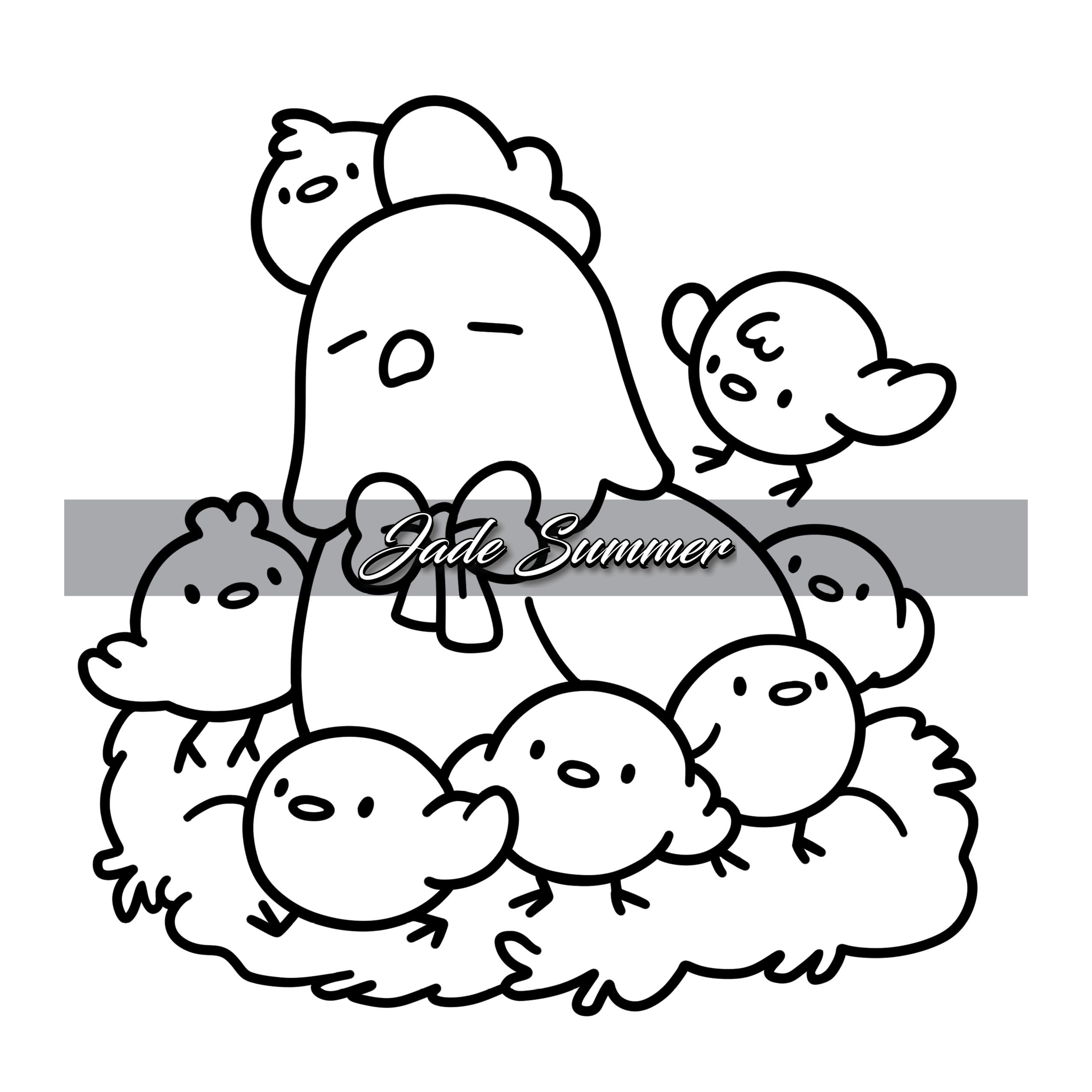 Cozy Animals Coloring Book Jade Summer