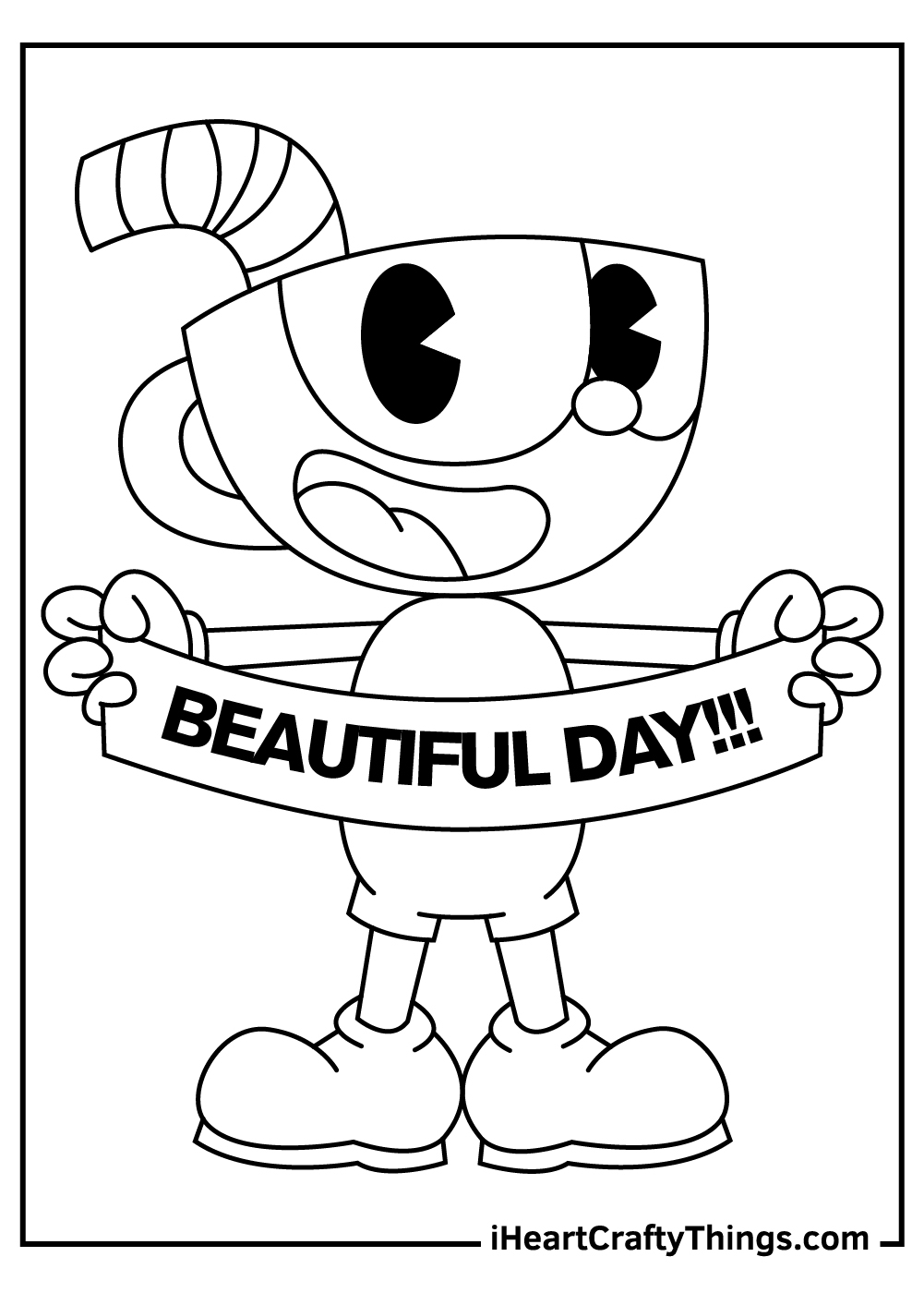 Cuphead Coloring Pages 100 Free Printables 