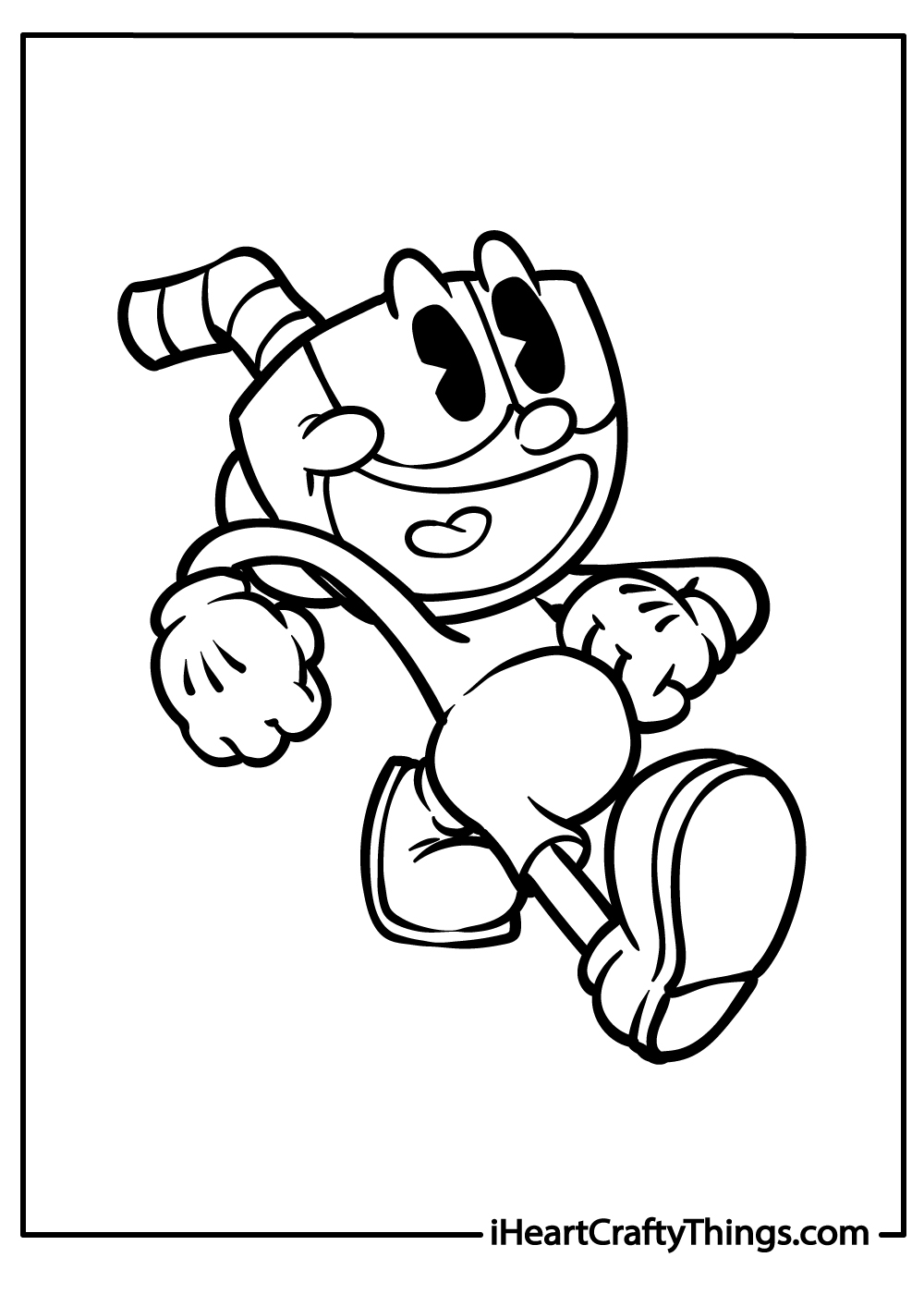 Cuphead Coloring Pages 100 Free Printables 