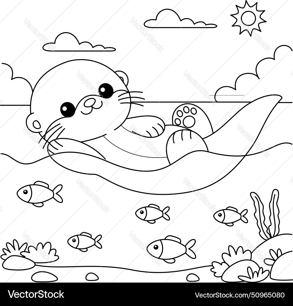 cute character coloring pages