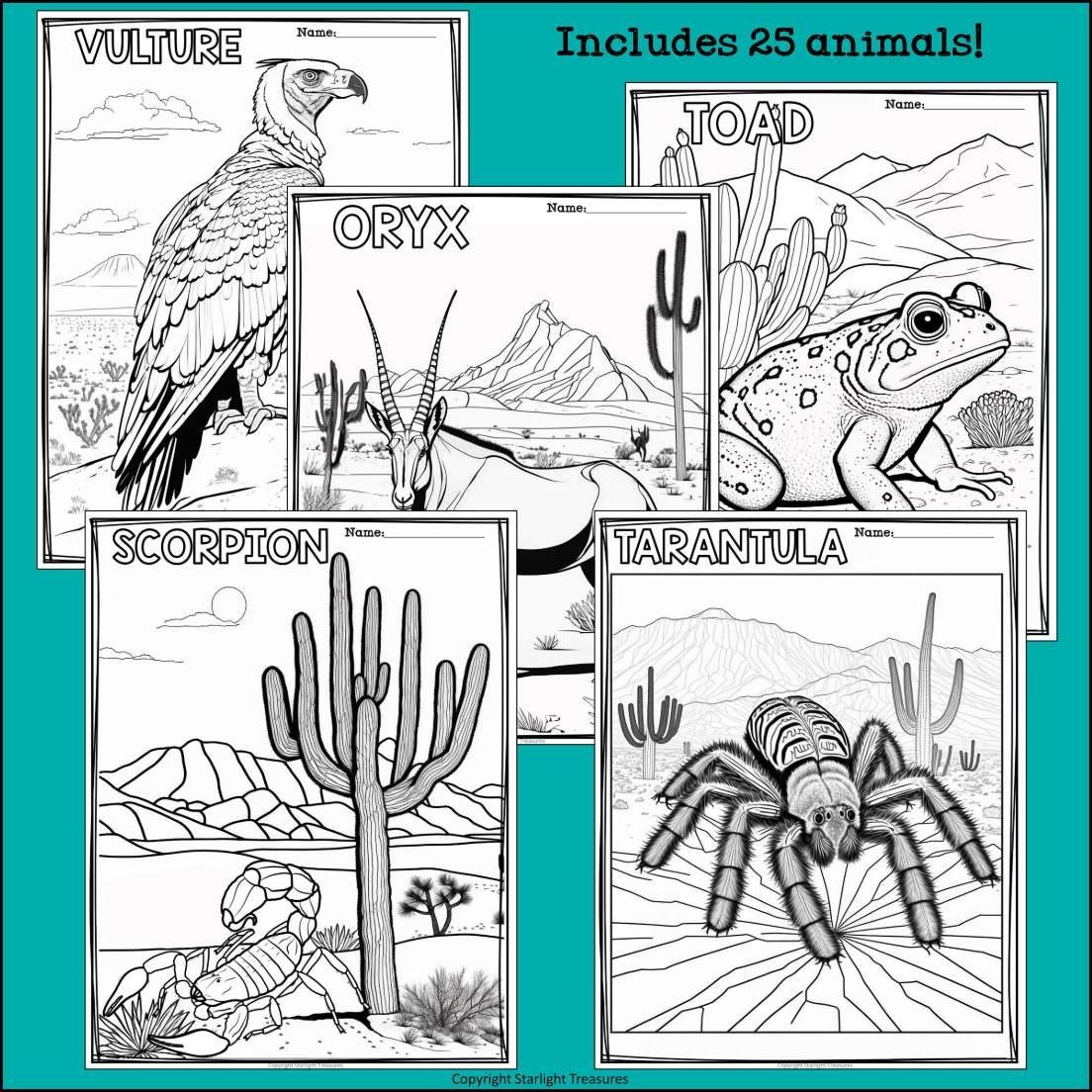 Desert Animals Research Posters Coloring Pages Animal Research Project Made By Teachers Desert Animals Research Posters Coloring Pages Animal Research Project Made By Teachers