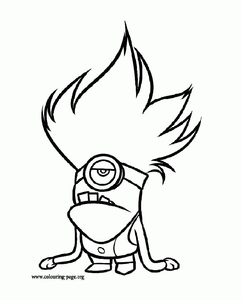 Despicable Me Coloring Page To Download For Free Despicable Me Coloring Pages