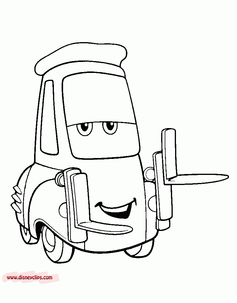 Disney Pixar s Cars Coloring Pages Disneyclips
