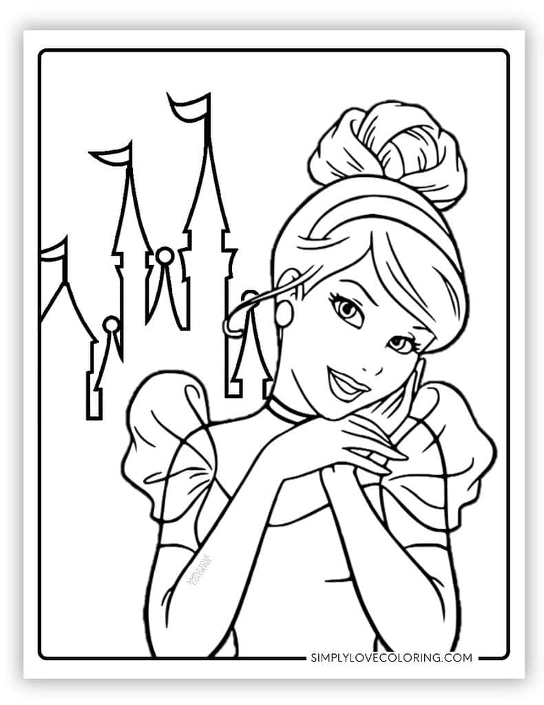 free coloring pages disney characters