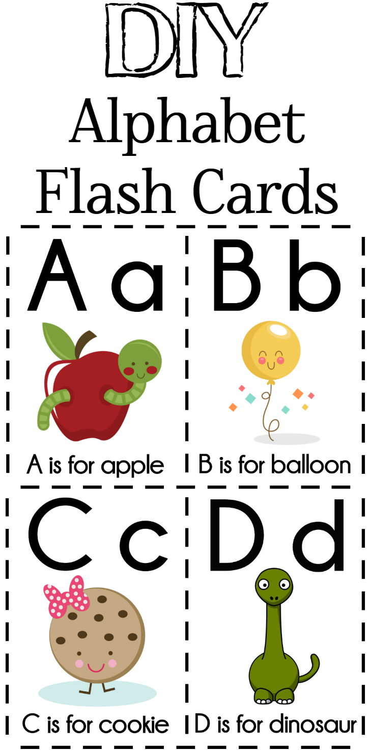 free printable alphabet flash cards