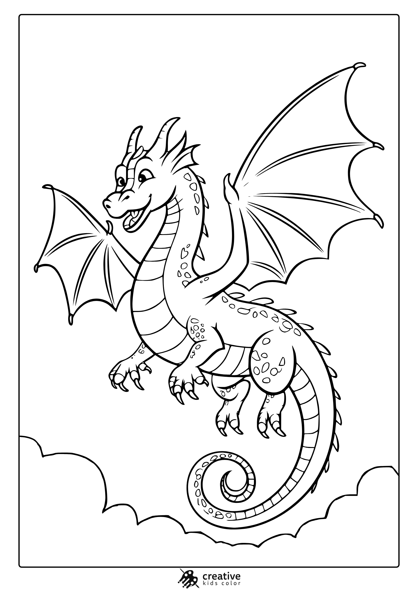 mythical animals coloring pages