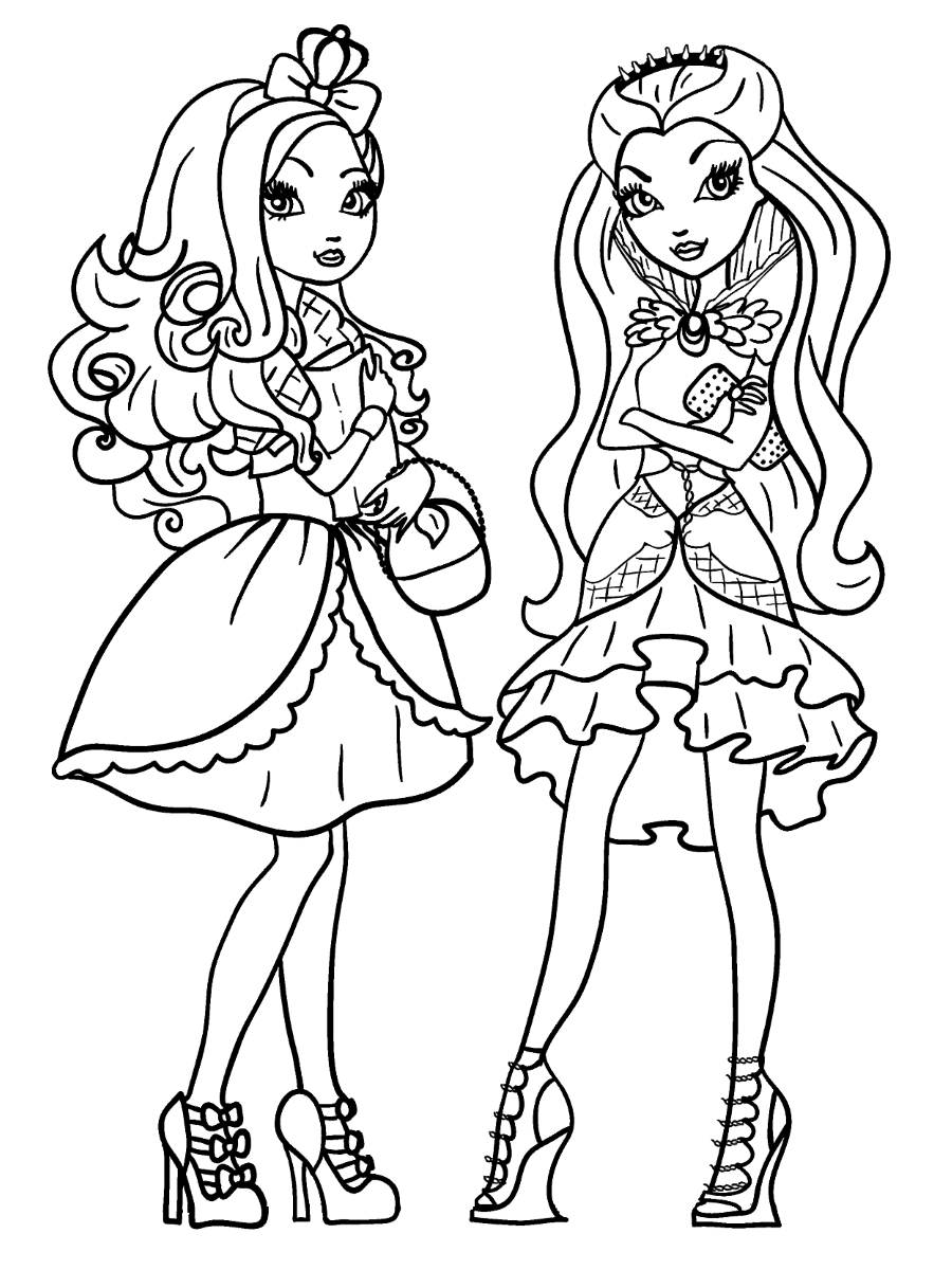 Ever After High Coloring Pages Print And Color