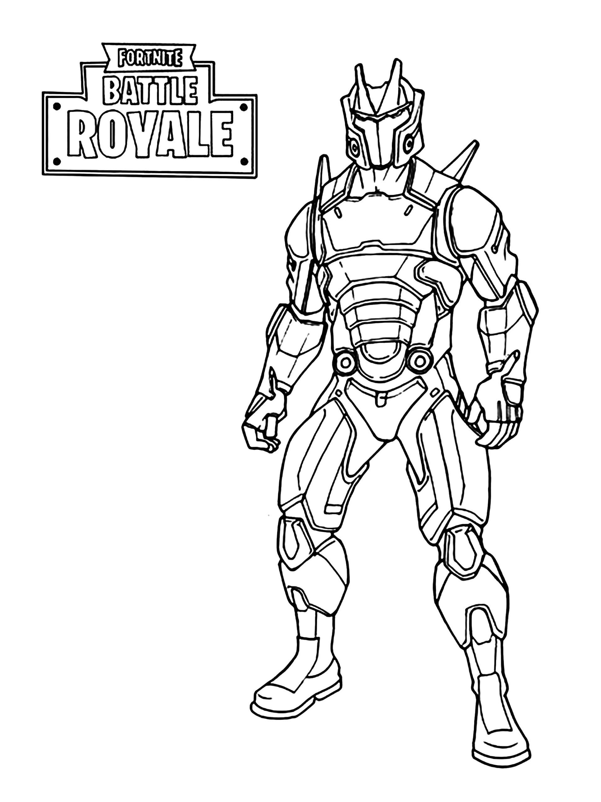 fortnite characters coloring pages