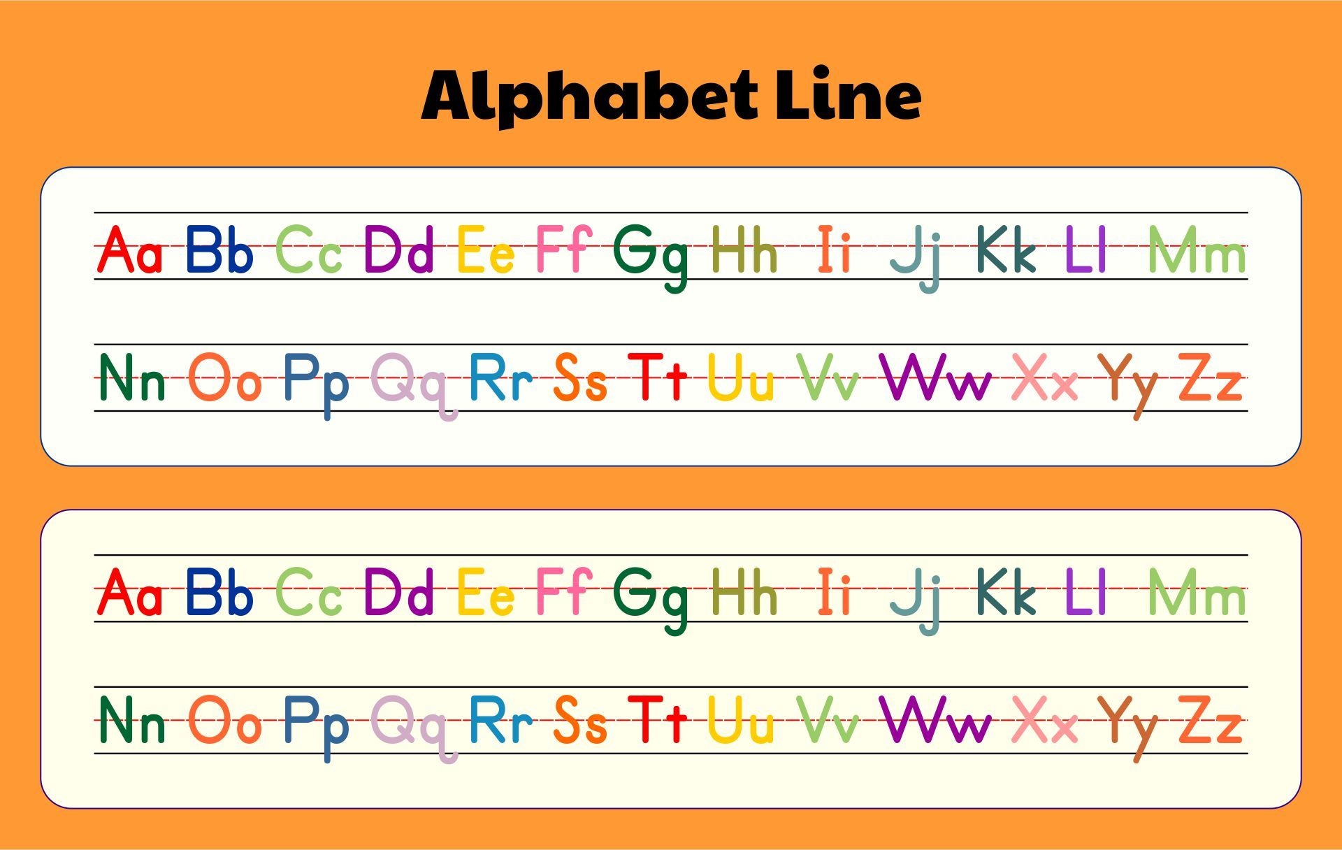 alphabet strips free printable