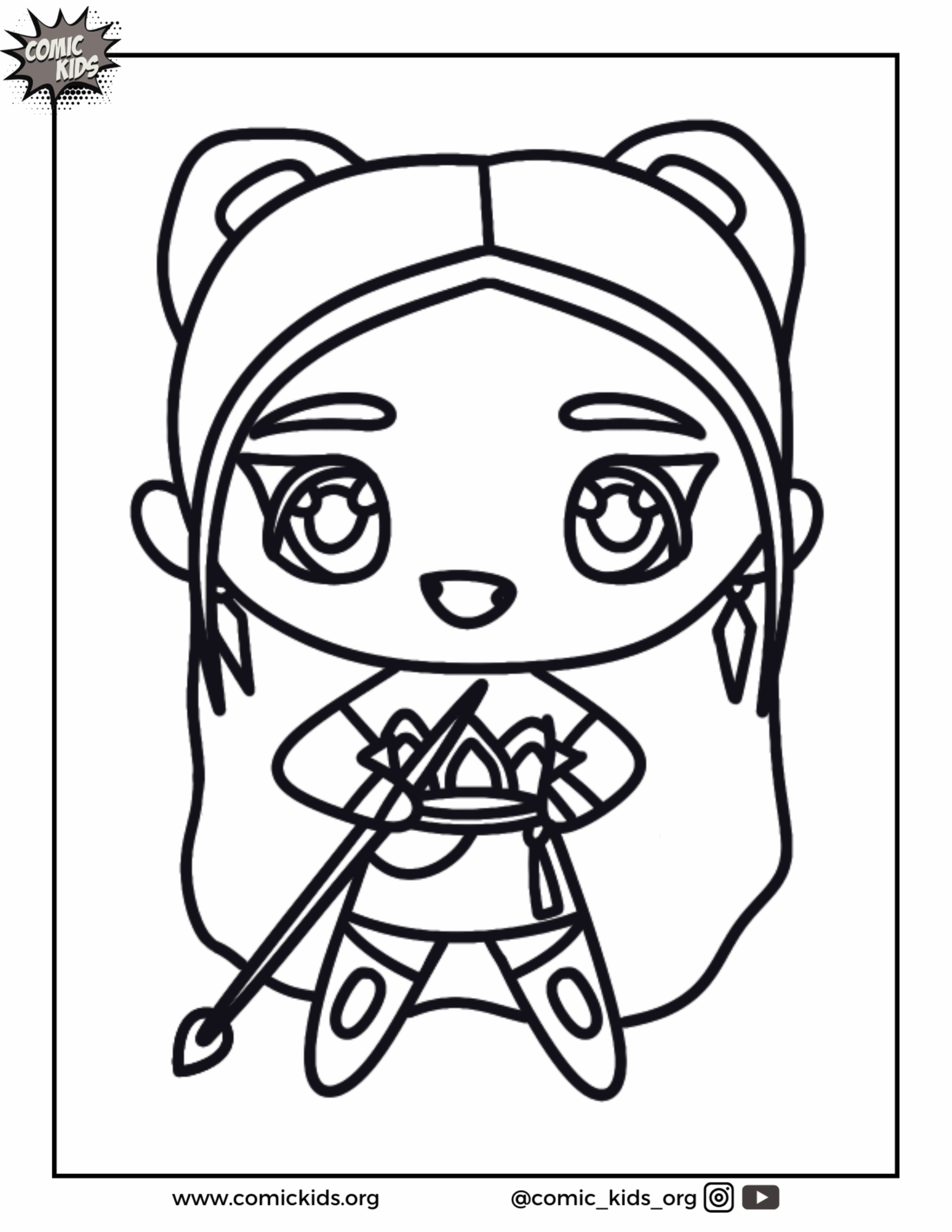 Free Cartoon Coloring Pages And Free Drawing Pages For Kids Comic Kids