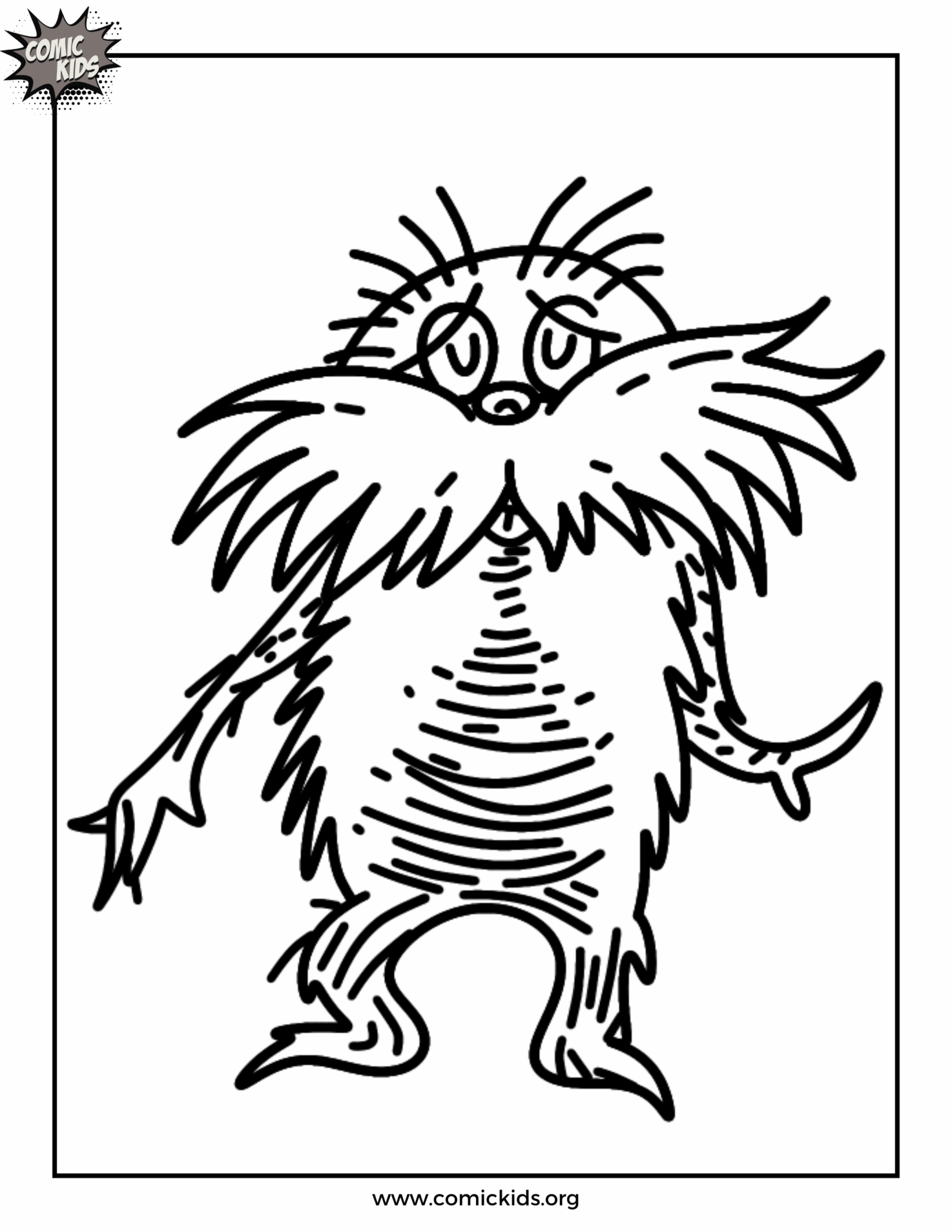 book character coloring pages