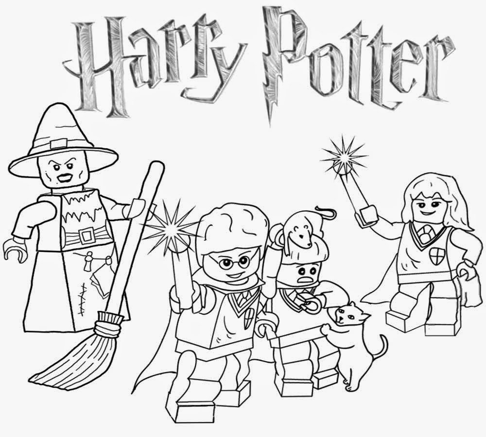 lego character coloring pages