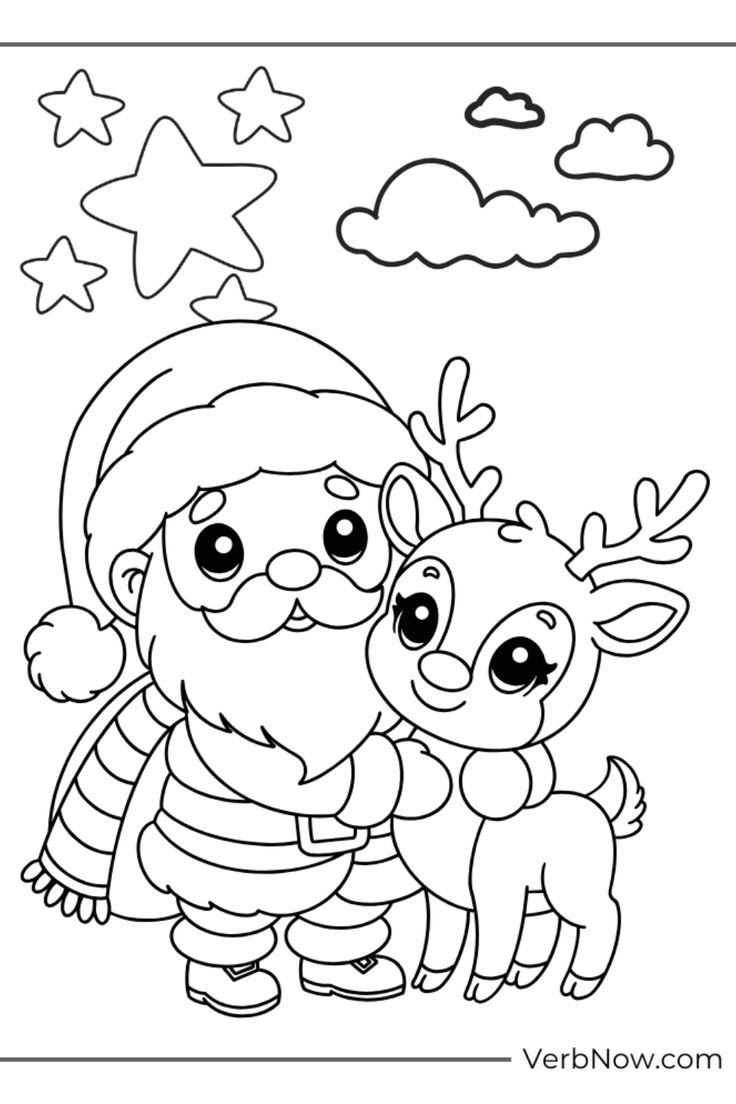 Free PDF Printables Festive Bell Christmas Coloring Pages