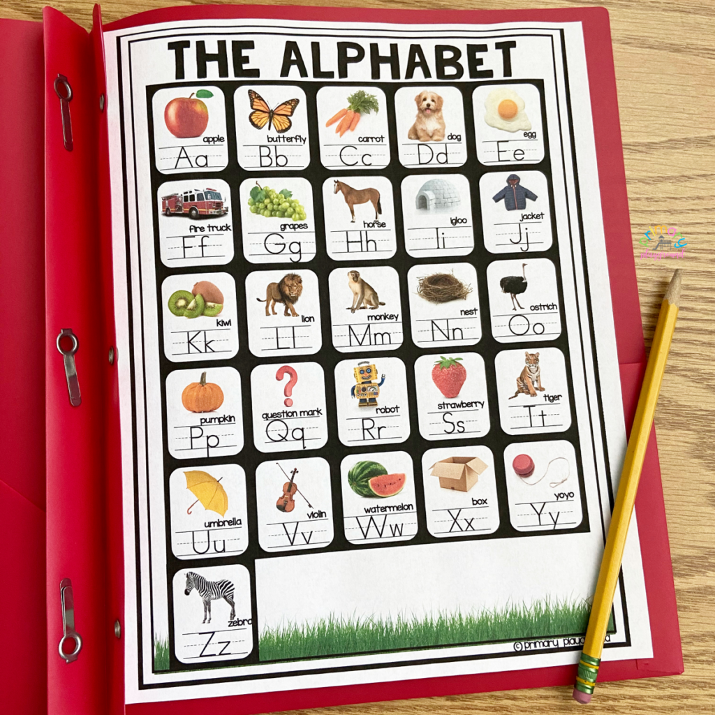 free printable alphabet poster