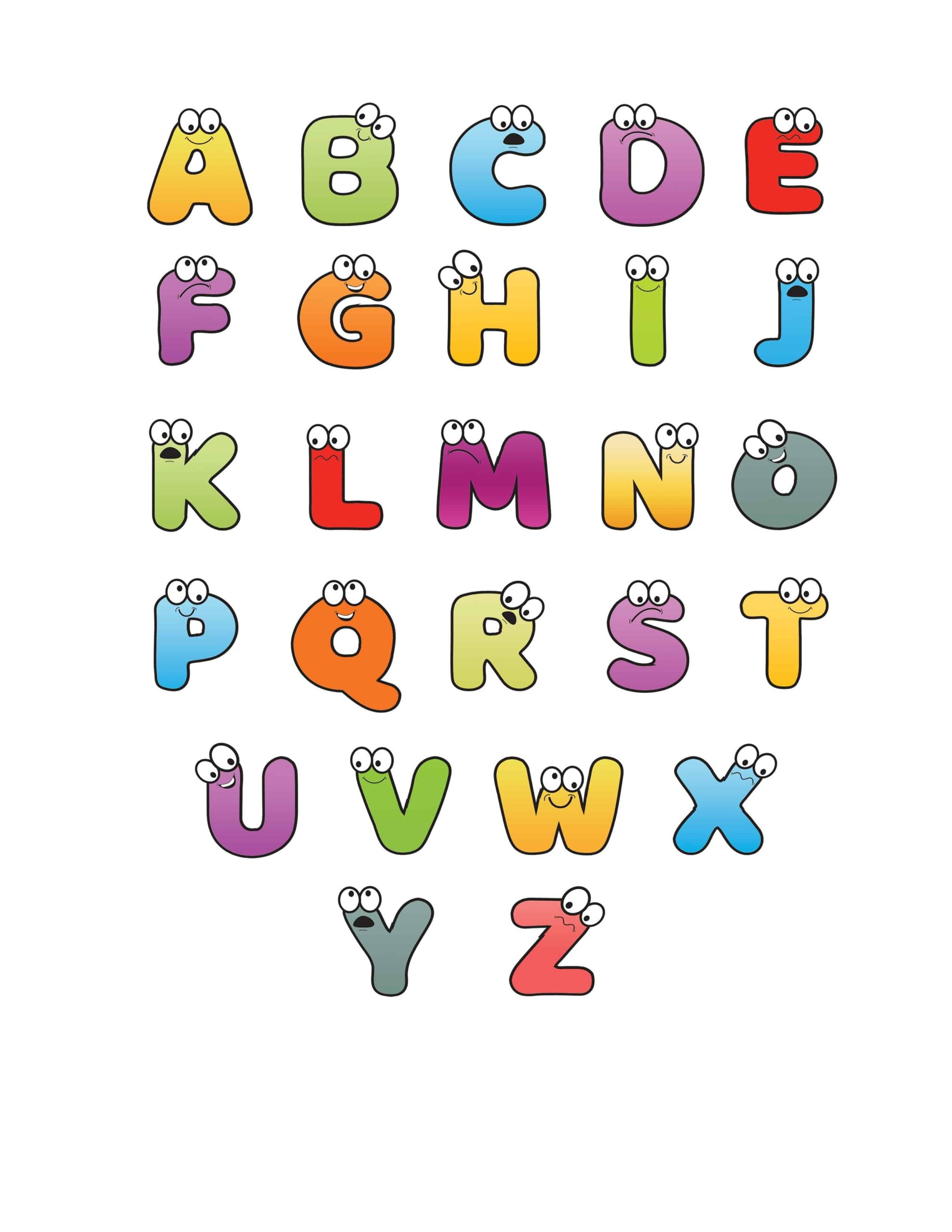 printable alphabet cut outs