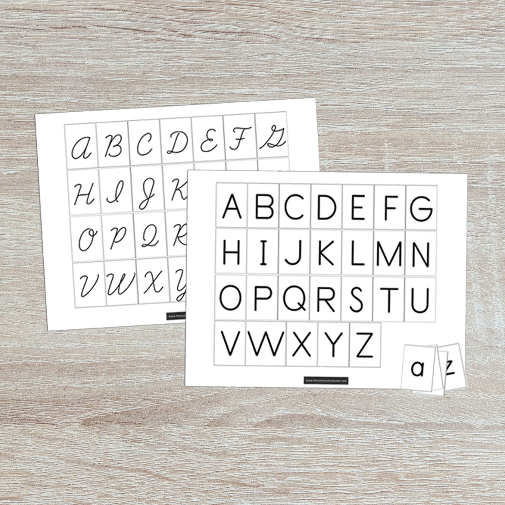 alphabet letter tiles printable