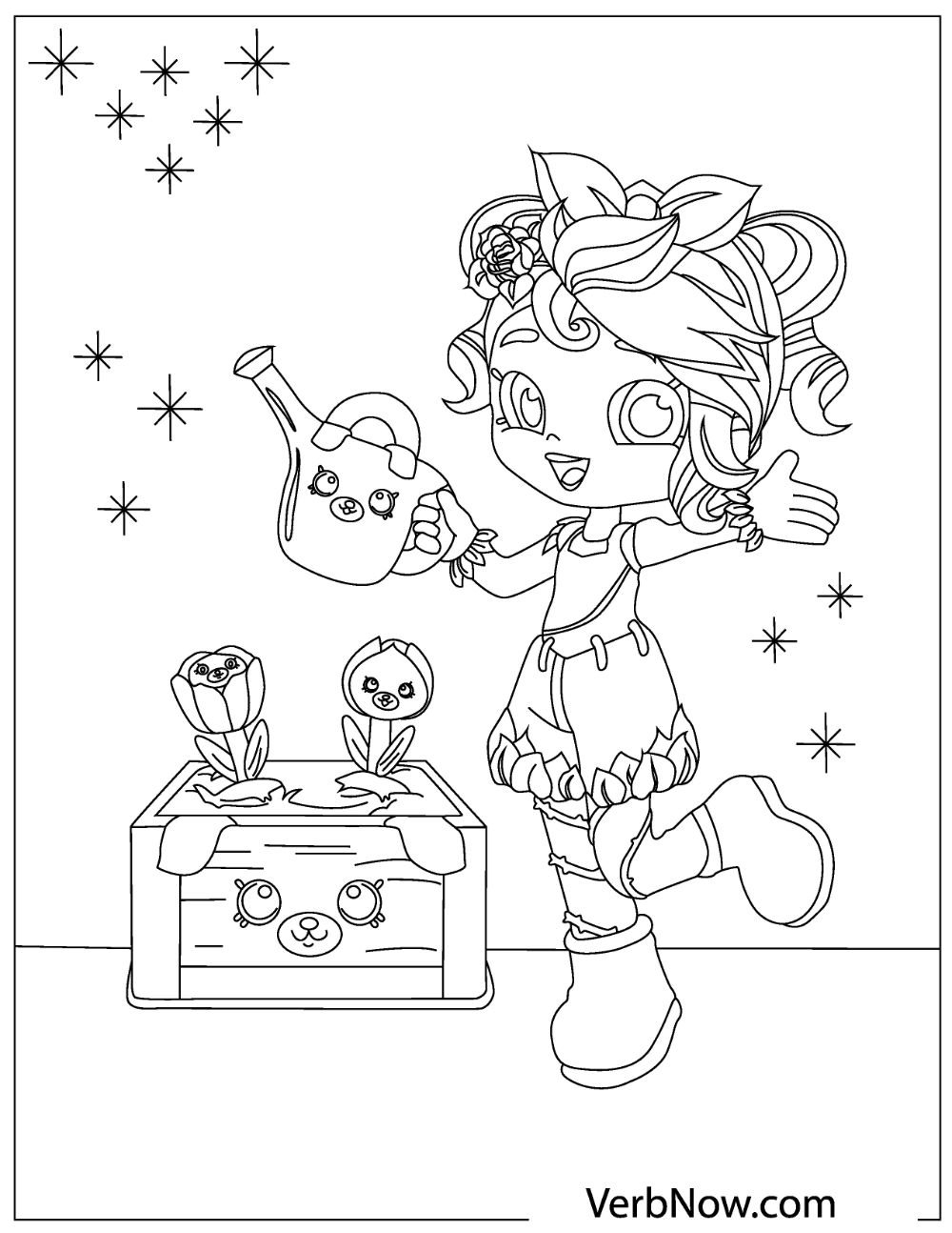 Free SHOPKINS Coloring Pages For Download PDF 