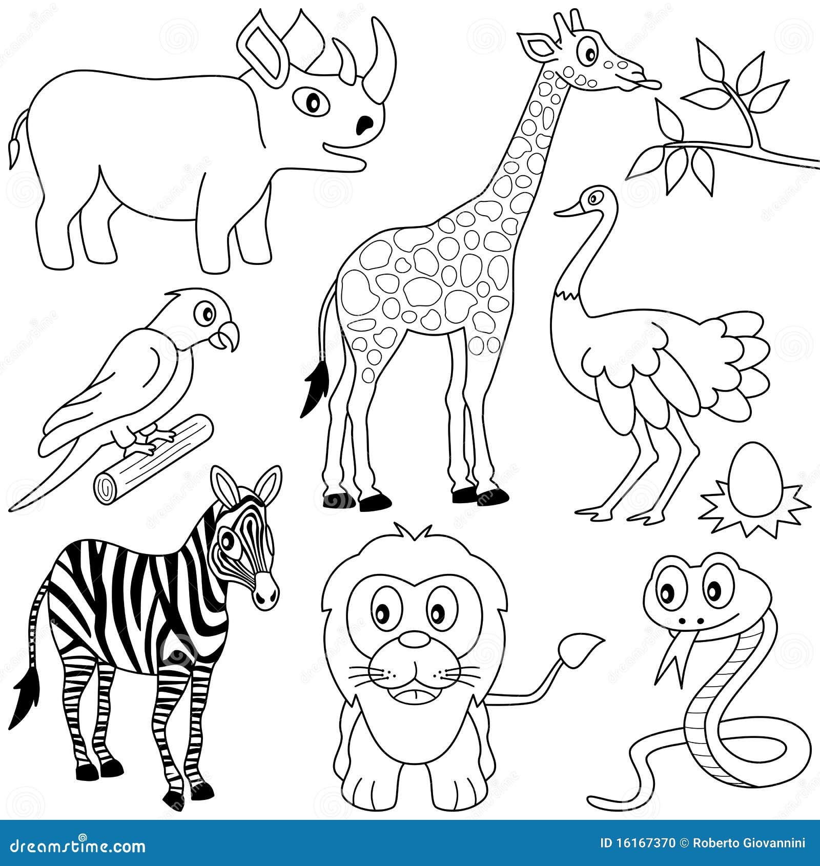 Giraffe Colouring Stock Illustrations 444 Giraffe Colouring Stock Illustrations Vectors Clipart Dreamstime