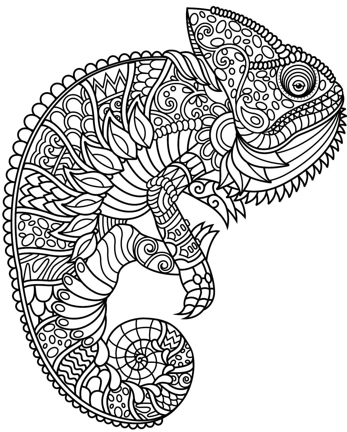 Give You 20 Printable Animal Coloring Pages For Adult By Memoryfly Fiverr