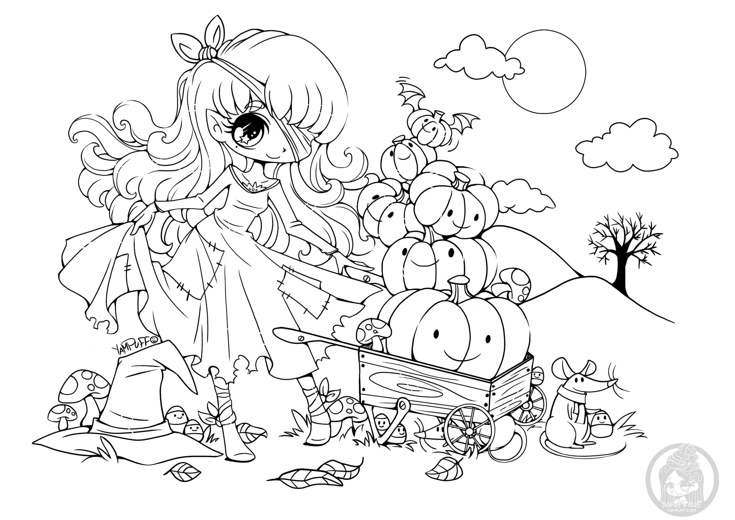 Halloween Princess Halloween Coloring Pages For Adults