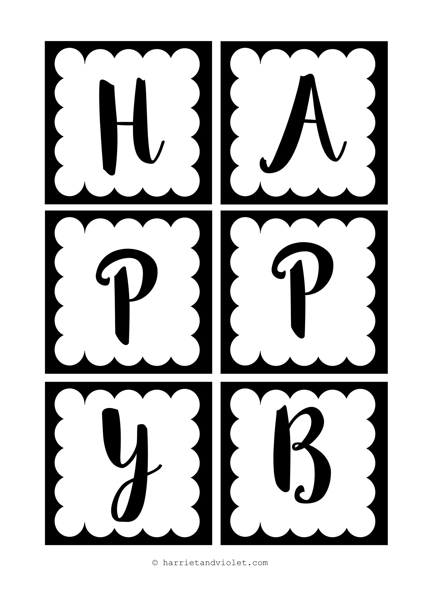 Happy Birthday Lettering Printable Teaching Resources Print Play Learn