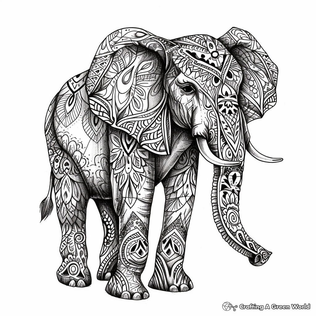 animal coloring pages hard