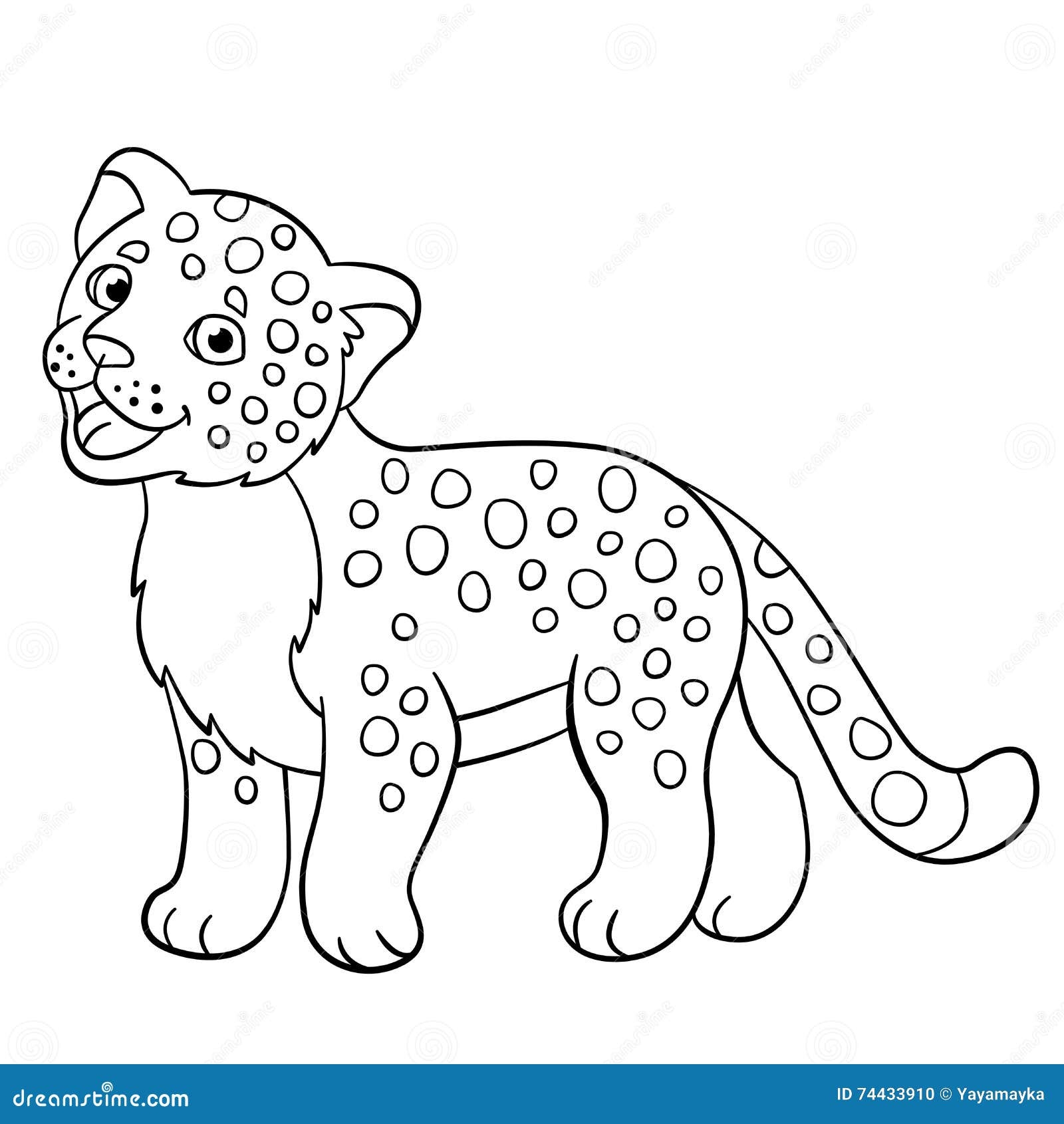 jaguar animal coloring pages