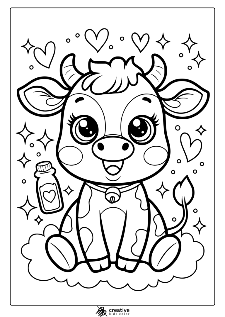 Kawaii Coloring Pages 35 Free Printable PDF