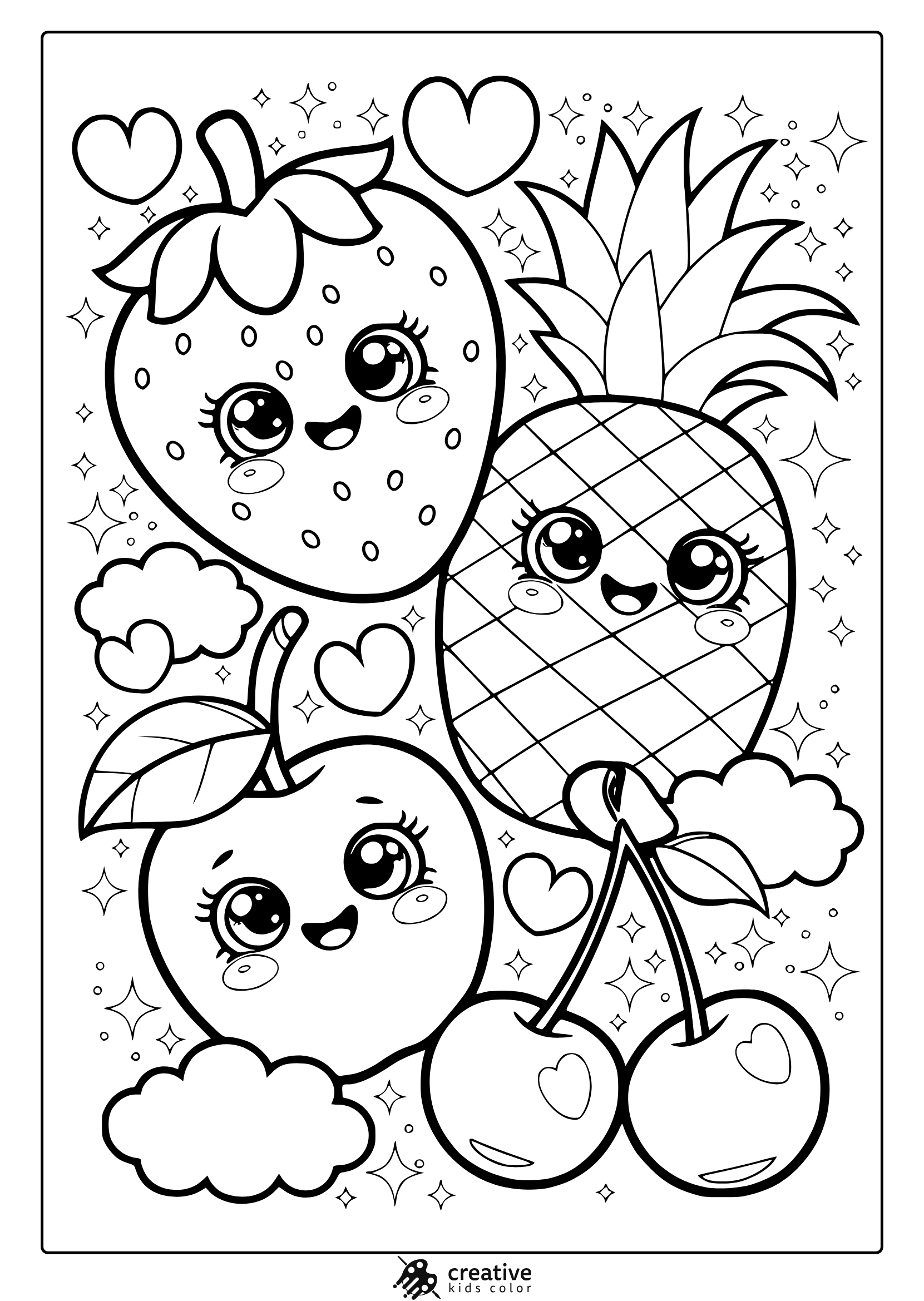 good character coloring pages