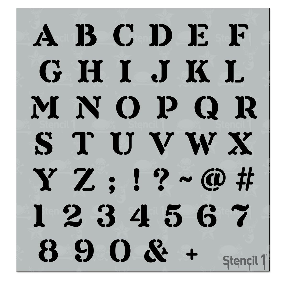 Lettering Stencils Letter Stencil Free Printable Alphabet Letters Printa 1 Inch Letter Stencils