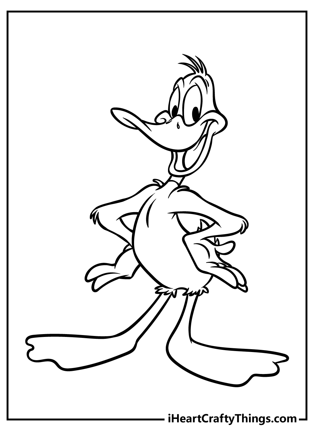 coloring pages of looney tunes characters