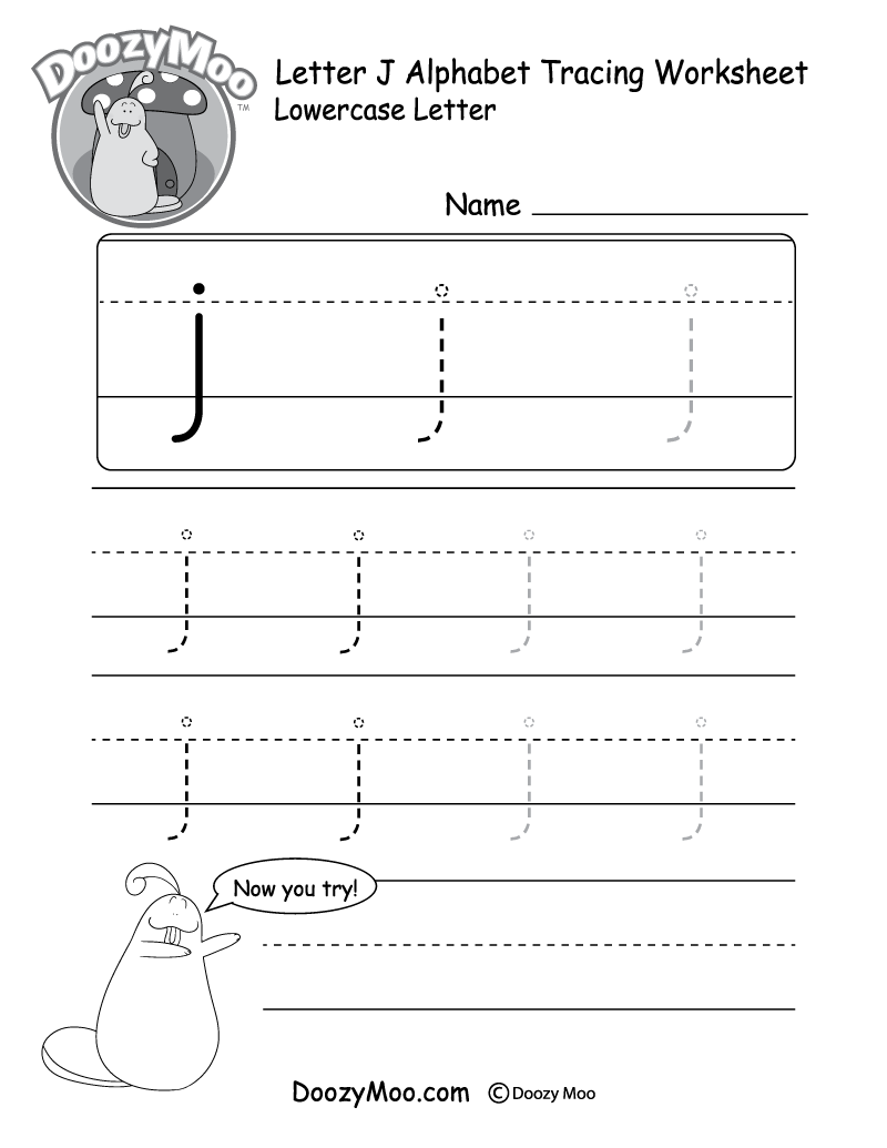 Lowercase Letter Tracing Worksheets Free Printables Doozy Moo