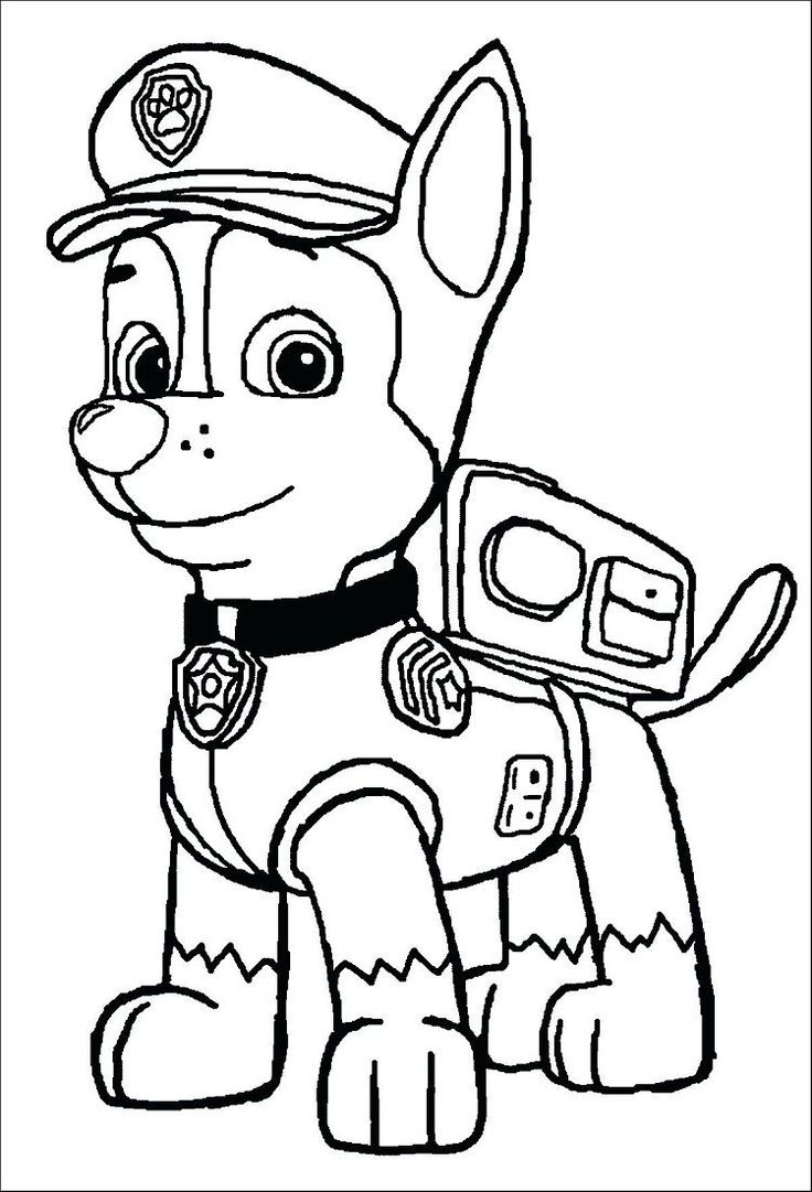 Marshall Paw Patrol Coloring Page Paw Patrol Coloring Colouring Pages Chase Super Spy Book Pdf Birijus