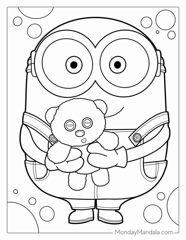 Minion Coloring Pages Best Coloring Pages For Kids