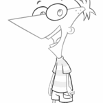 Phineas And Ferb Coloring Pages Print And Color