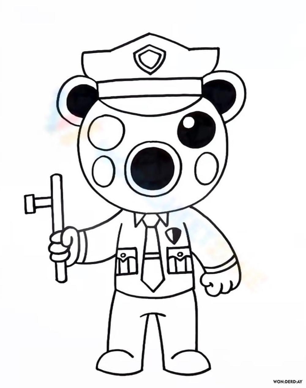 Piggy Coloring Pages Online And Printables 